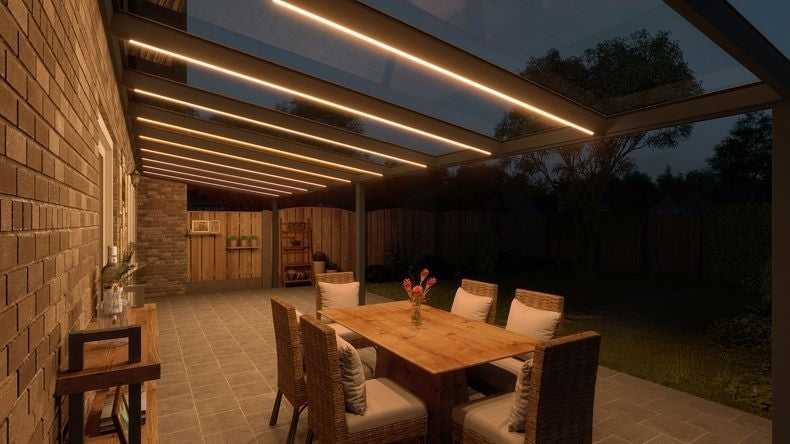 VerandaGlow Antracite (RAL 7016) - 10,06 x 3,0 metri