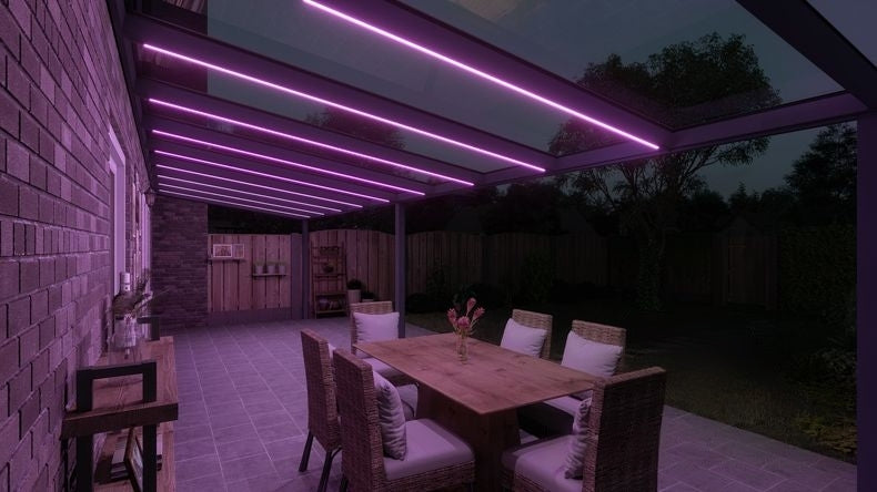 VerandaGlow Antracite (RAL 7016) - 10,06 x 3,0 metri