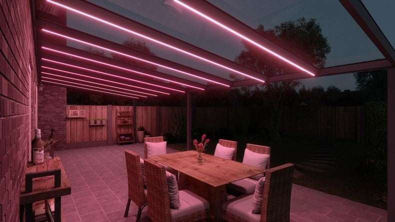 VerandaGlow Antracite (RAL 7016) - 10,06 x 4,0 metri