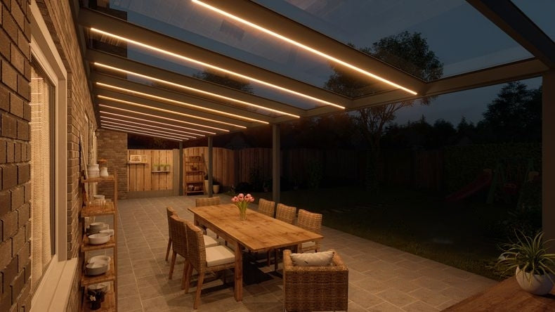 VerandaGlow Antracite (RAL 7016) - 12,06 x 3,0 metri