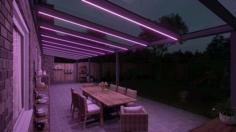 VerandaGlow Antracite (RAL 7016) - 12,06 x 3,0 metri