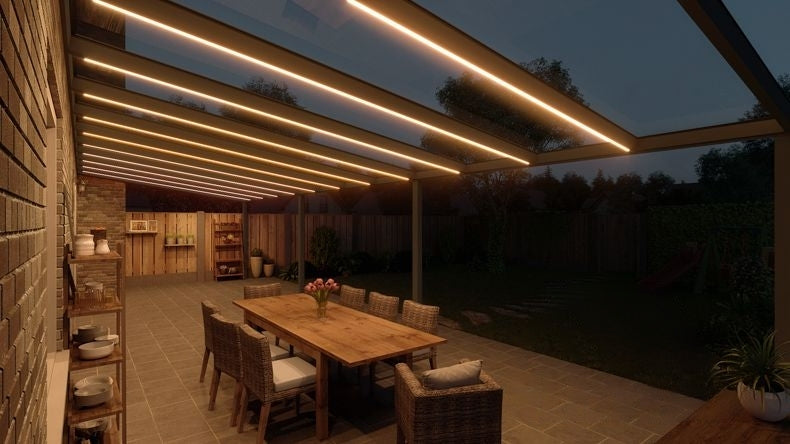 VerandaGlow Antracite (RAL 7016) - 12,06 x 4,0 metri