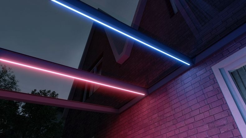 VerandaGlow Antracite (RAL 7016) - 3,06 x 2,5 metri