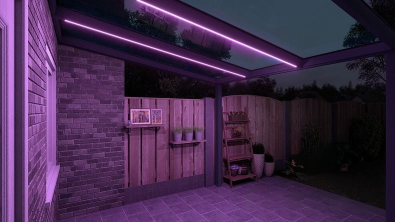 VerandaGlow Antracite (RAL 7016) - 3,06 x 3,0 metri