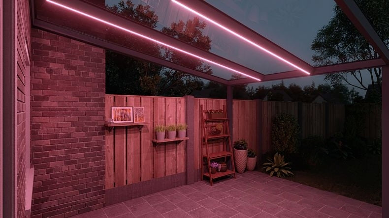 VerandaGlow Antracite (RAL 7016) - 3,06 x 4,0 metri