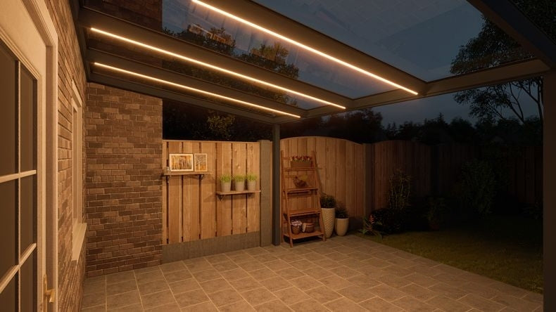 VerandaGlow Antracite (RAL 7016) - 4,06 x 3,0 metri