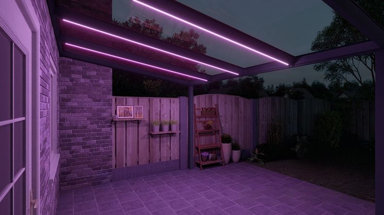 VerandaGlow Antracite (RAL 7016) - 4,06 x 3,0 metri