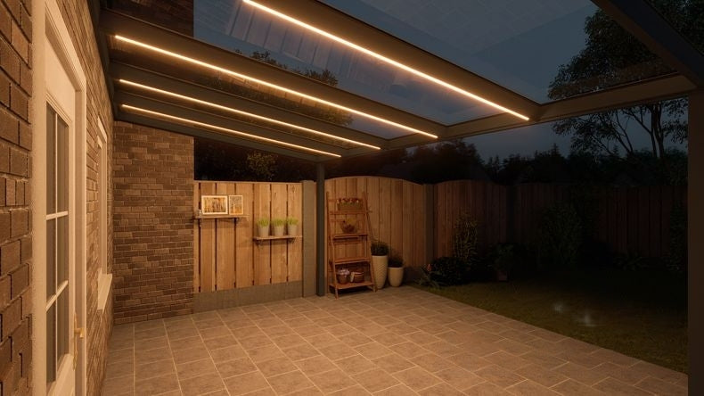 VerandaGlow Antracite (RAL 7016) - 5,06 x 3,0 metri