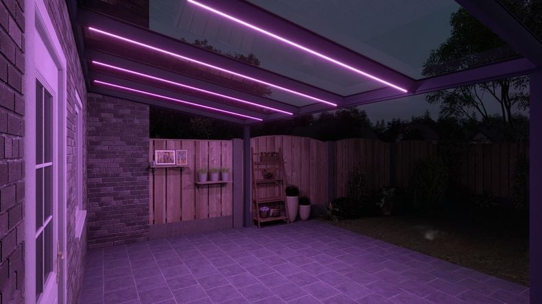 VerandaGlow Antracite (RAL 7016) - 5,06 x 3,0 metri