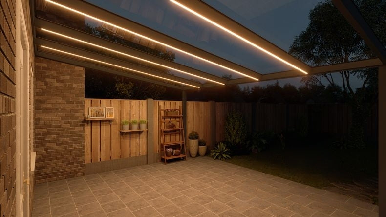 VerandaGlow Antracite (RAL 7016) - 5,06 x 4,0 metri