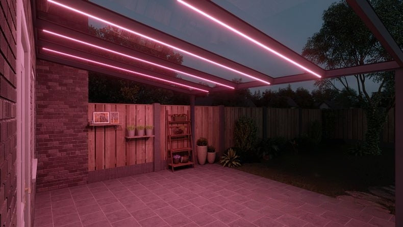 VerandaGlow Antracite (RAL 7016) - 5,06 x 4,0 metri