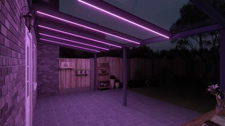 VerandaGlow Antracite (RAL 7016) - 6,06 x 3,0 metri