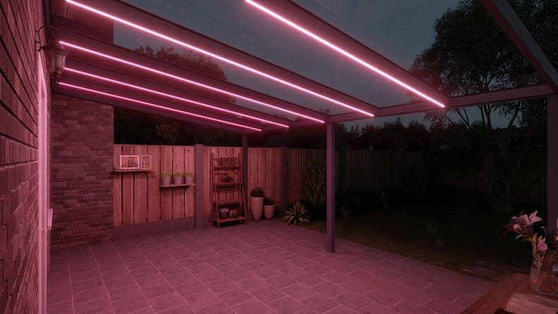 VerandaGlow Antracite (RAL 7016) - 6,06 x 4,0 metri