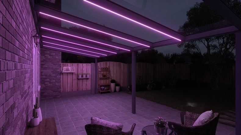 VerandaGlow Antracite (RAL 7016) - 7,06 x 3,0 metri