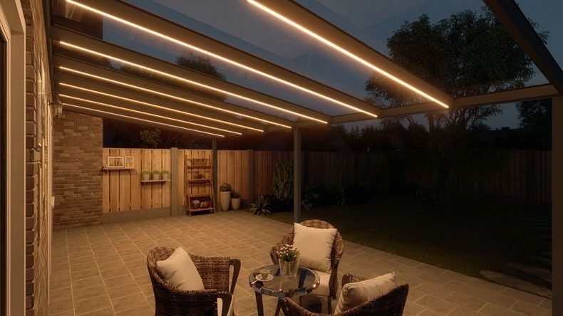 VerandaGlow Antracite (RAL 7016) - 8,06 x 4,0 metri