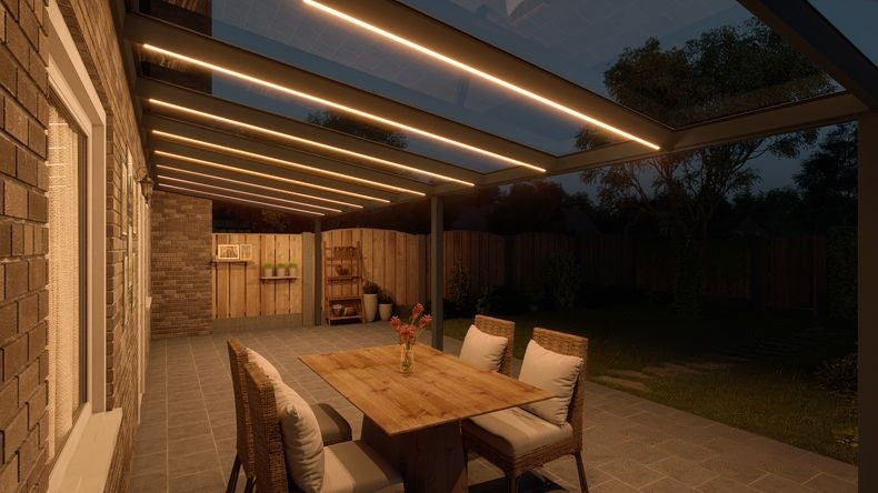 VerandaGlow Antracite (RAL 7016) - 9,06 x 3,0 metri