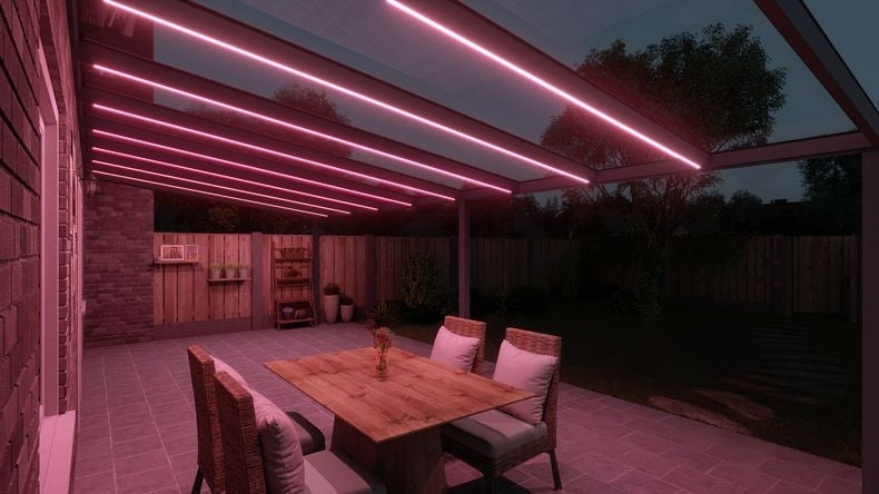 VerandaGlow Antracite (RAL 7016) - 9,06 x 4,0 metri