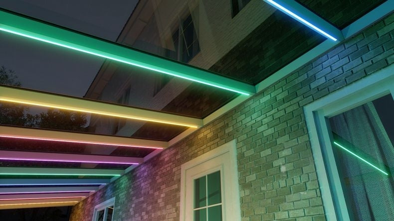 VerandaGlow Bianco (RAL 9016) - 11,06 x 3,0 metri