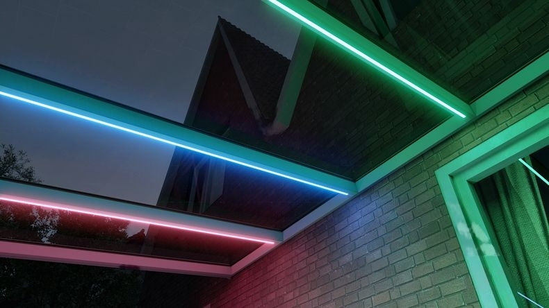 VerandaGlow Bianco (RAL 9016) - 4,06 x 2,5 metri