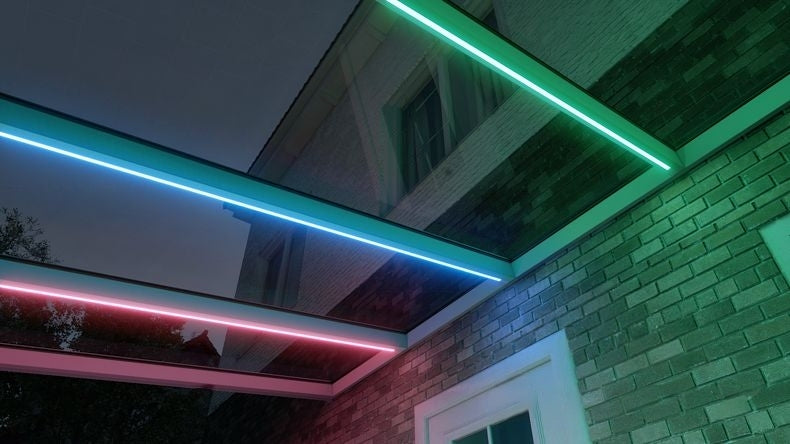 VerandaGlow Bianco (RAL 9016) - 4,06 x 3,0 metri