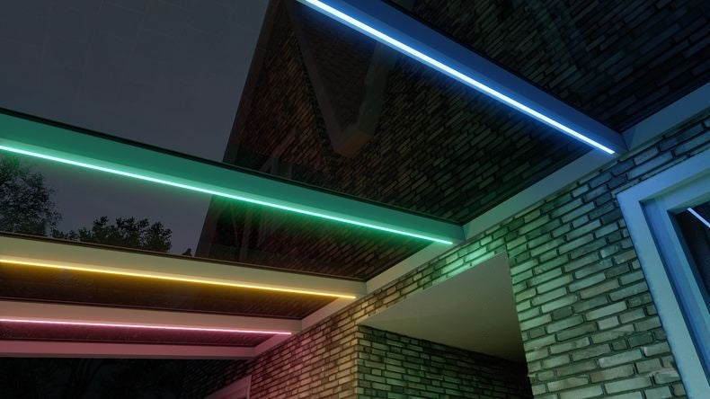 VerandaGlow Bianco (RAL 9016) - 4,06 x 3,5 metri