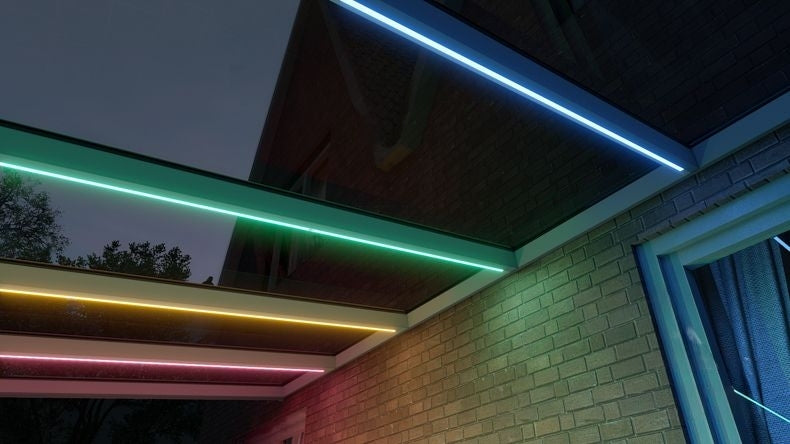 VerandaGlow Bianco (RAL 9016) - 5,06 x 2,5 metri