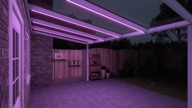 VerandaGlow Bianco (RAL 9016) - 5,06 x 3,0 metri