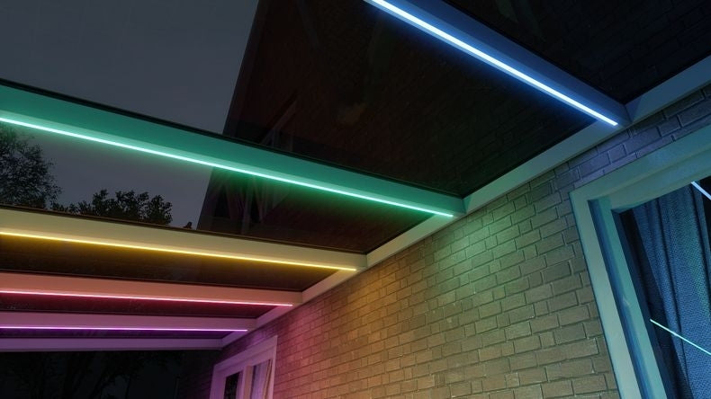 VerandaGlow Bianco (RAL 9016) - 6,06 x 2,5 metri