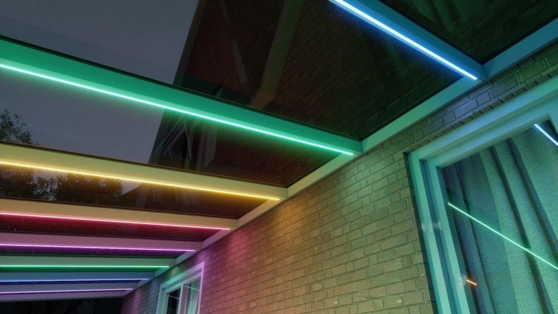 VerandaGlow Bianco (RAL 9016) - 9,06 x 2,5 metri