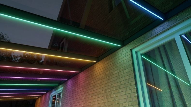 VerandaGlow Nero (RAL 9005) - 11,06 x 2,5 metri