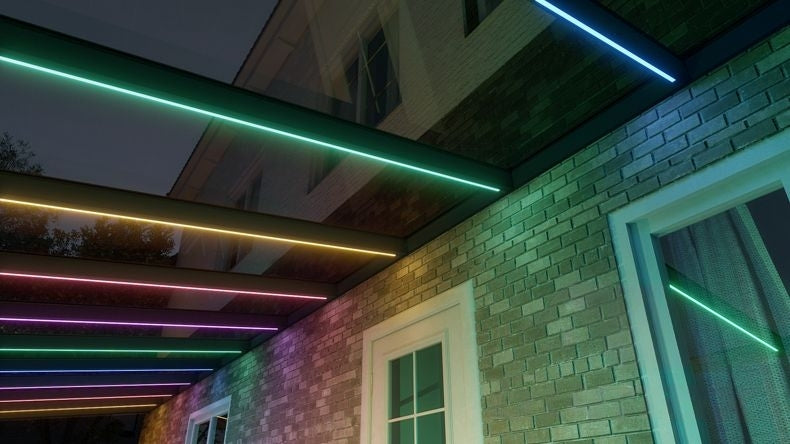 VerandaGlow Nero (RAL 9005) - 11,06 x 3,0 metri