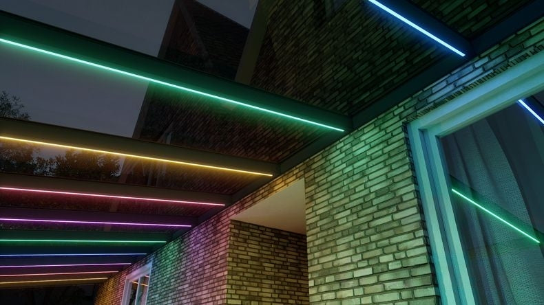 VerandaGlow Nero (RAL 9005) - 11,06 x 3,5 metri