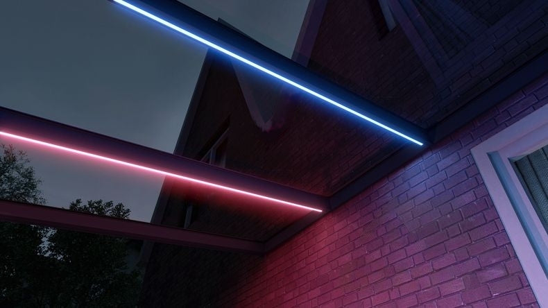 VerandaGlow Nero (RAL 9005) - 3,06 x 2,5 metri