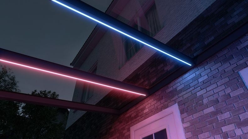 VerandaGlow Nero (RAL 9005) - 3,06 x 4,0 metri