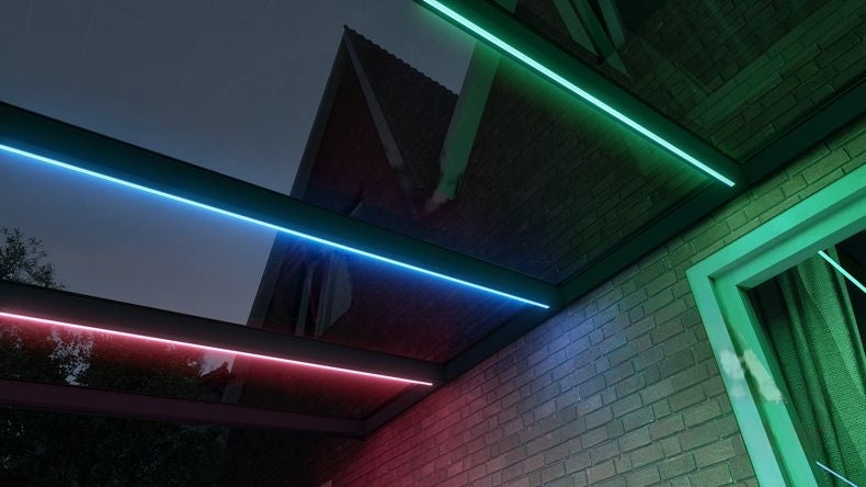 VerandaGlow Nero (RAL 9005) - 4,06 x 2,5 metri