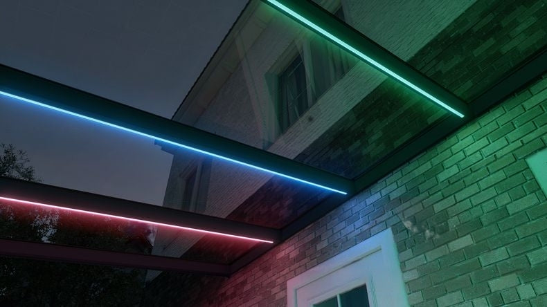 VerandaGlow Nero (RAL 9005) - 4,06 x 3,0 metri