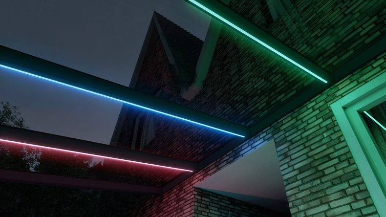 VerandaGlow Nero (RAL 9005) - 4,06 x 3,5 metri