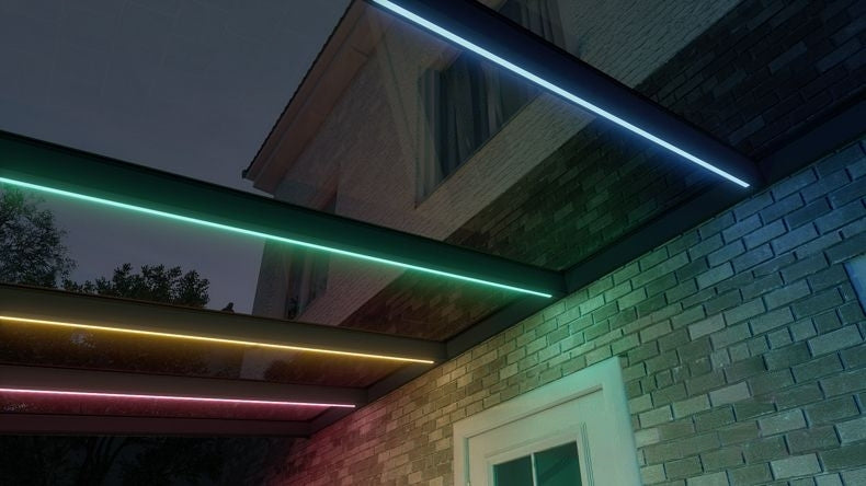 VerandaGlow Nero (RAL 9005) - 5,06 x 4,0 metri