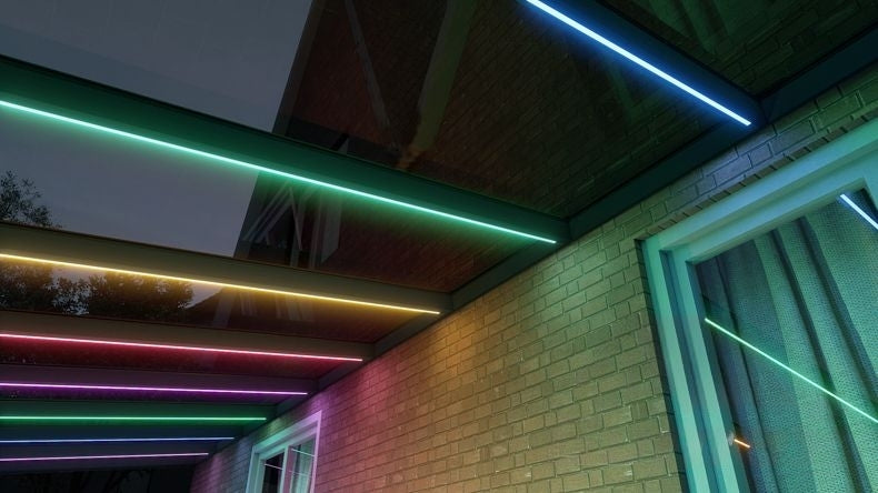 VerandaGlow Nero (RAL 9005) - 9,06 x 2,5 metri