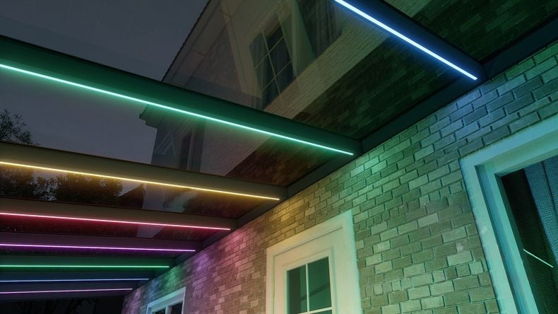 VerandaGlow Nero (RAL 9005) - 9,06 x 3,0 metri