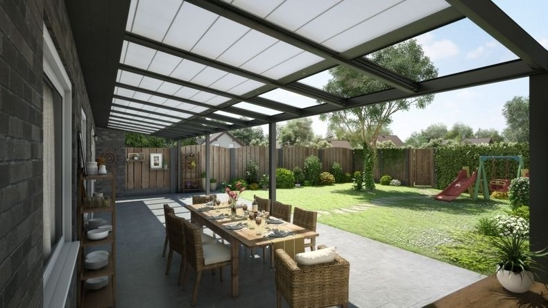 Sun Shading Automatica Antracite - 12,06 x 2,5 metri