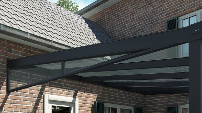 Timpano 8° Nero 9005 - 3,5 metri