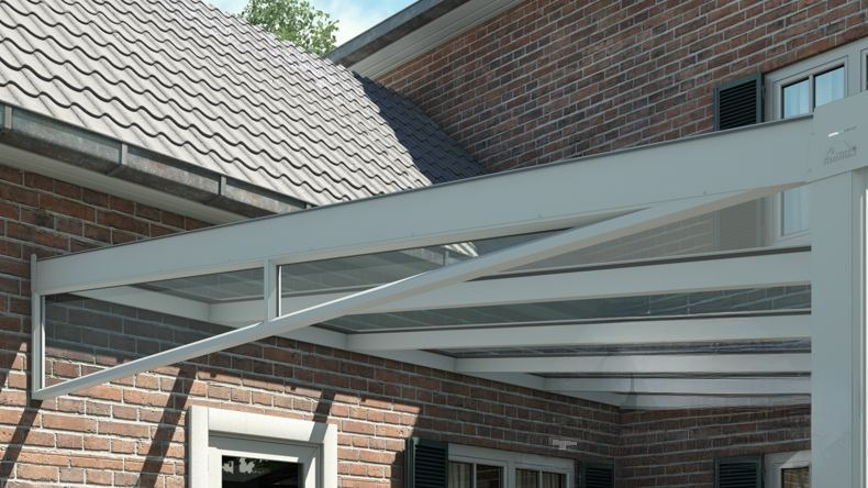 Timpano 8° Bianco 9016 - 4,0 metri