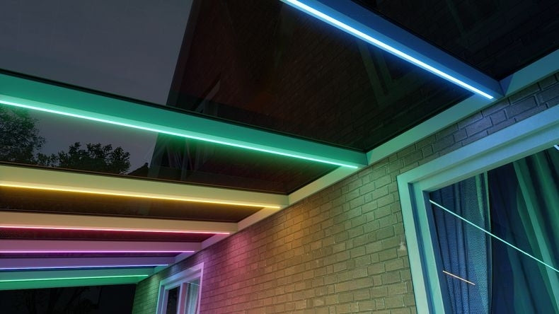 VerandaGlow Bianco (RAL 9016) - 8,06 x 2,5 metri