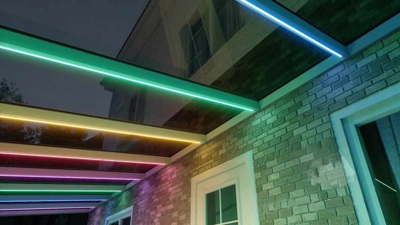 VerandaGlow Bianco (RAL 9016) - 9,06 x 4,0 metri