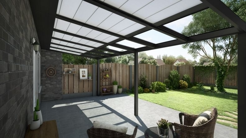 Sun Shading Automatica Nero - 7,06 x 3,0 metri