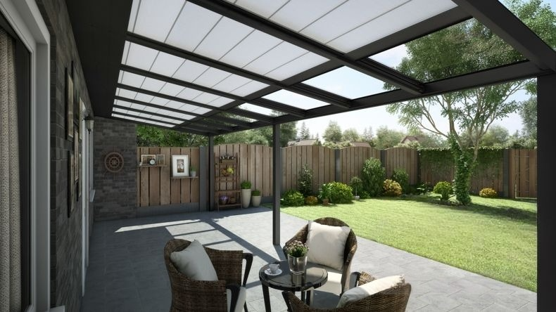 Sun Shading Automatica Nero - 8,06 x 2,5 metri