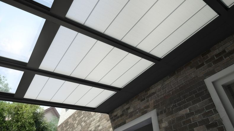Sun Shading Automatica Nero - 8,06 x 2,5 metri